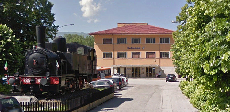 stazione centrale sulmona